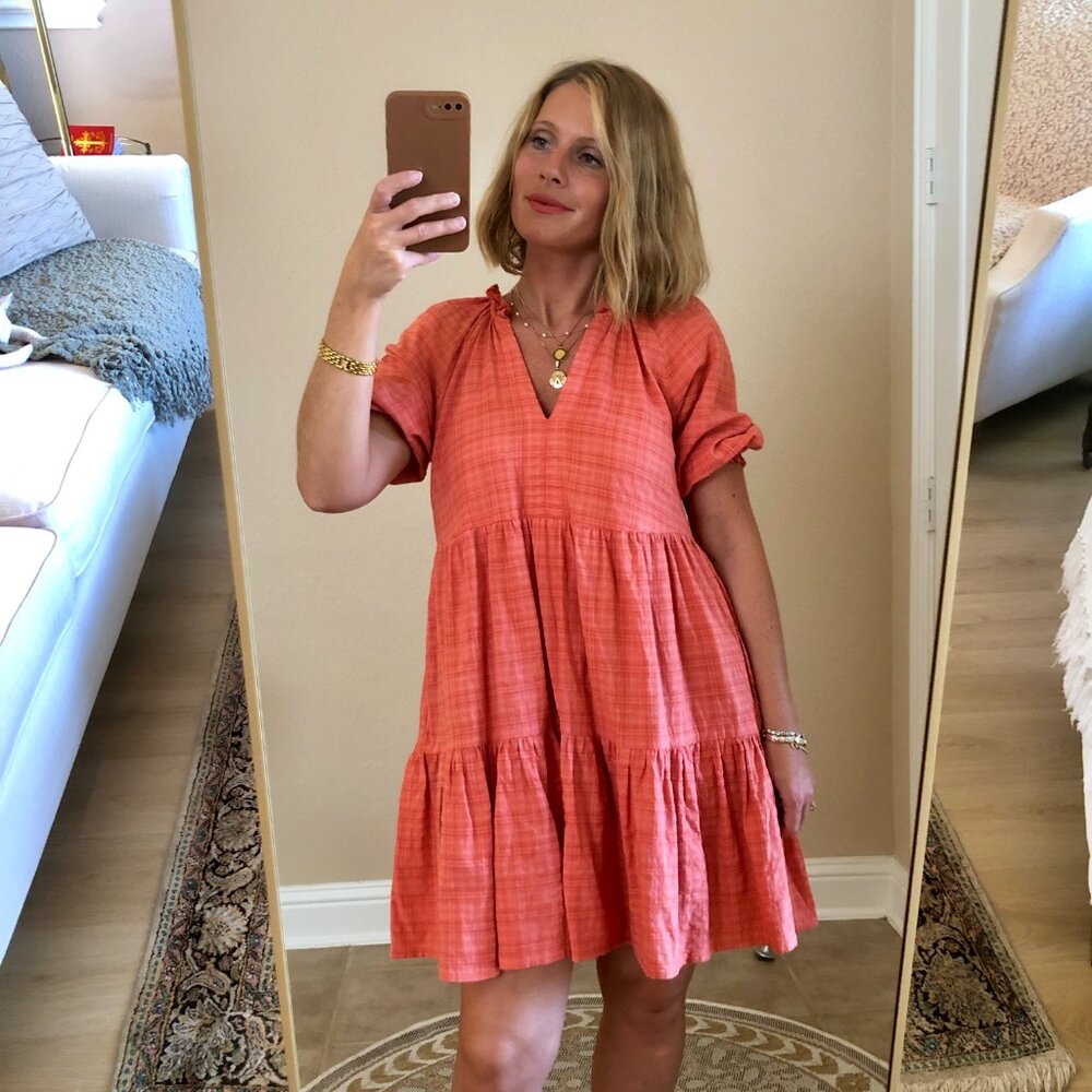 BB Dakota Steve Madden Rust Mini Dress